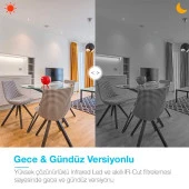 ALLY 1080P HD Gece Görüşlü Hareket Sensörlü WIFI Güvenlik Kamerası thumbnail 7