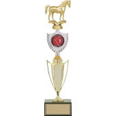 ODAK KUPA - Figürlü Kupalar - At Figürlü Kupalar FG-042 B - 42 cm - 1