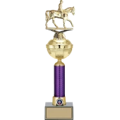 ODAK KUPA - Figürlü Kupalar - At / Binici Figürlü Kupalar FG-059 A - 45 cm - 1