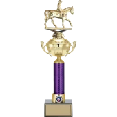 ODAK KUPA - Figürlü Kupalar - At / Binici Figürlü Kupalar FG-060 A - 45 cm - 1