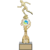 ODAK KUPA - Figürlü Kupalar - Atletizm Kadın Figürlü Kupalar FG-033 C - 38 cm - 1