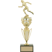 ODAK KUPA - Figürlü Kupalar - Atletizm Kadın Figürlü Kupalar FG-044 C - 39 cm - 1