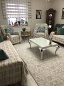 98 %100 Pamuklu Çok Renkli Buldan Işi Berjel Takımı Örtüsü (KOLTUK KOLLARINI ÖRTMEYEN OTURMA GRUBU TAKIMI) - 2