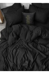 İBNÇ8 Miss Linda Home % 100 Pamuklu Çift Taraflı Çift Kişilik Nevresim Takımı - 1