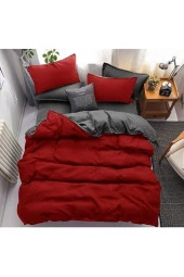 NÇ118-9 Miss Linda Home Pamuklu Çift Taraflı Çift Kişilik Nevresim Takımı - 3