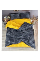 NÇ20 Miss Linda Home Pamuklu Çift Taraflı Çift Kişilik Nevresim Takımı - 2