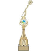 ODAK KUPA - Figürlü Kupalar - Dart Figürlü Kupalar FG-033 A - 46 cm - 1