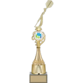 ODAK KUPA - Figürlü Kupalar - Dart Figürlü Kupalar FG-036 A - 46 cm - 1