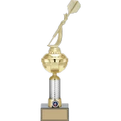 ODAK KUPA - Figürlü Kupalar - Dart Figürlü Kupalar FG-057 C - 43 cm - 1