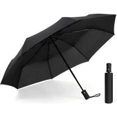 Eleven Market Tam Otomatik Siyah Bayan Şemsiyesi - 1