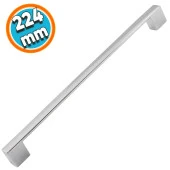 Mobilya Mutfak Dolabı Çekmece Dolap Kapak Kulpu Kulbu Krom 224 mm Metal Kulp - 1
