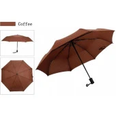 Eleven Market Kahverengi Tam Otomatik Şemsiye thumbnail 5