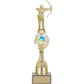 ODAK KUPA - Figürlü Kupalar - Okçu Figürlü Kupalar FG-033 B - 41 cm - 1