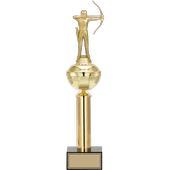 ODAK KUPA - Figürlü Kupalar - Okçu Figürlü Kupalar FG-047 A - 44 cm - 1