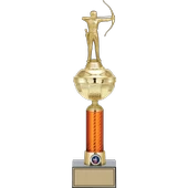 ODAK KUPA - Figürlü Kupalar - Okçu Figürlü Kupalar FG-055 B - 44 cm - 1