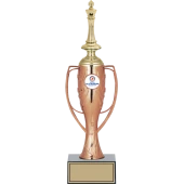 ODAK KUPA - Figürlü Kupalar - Satranç Figürlü Kupalar FG-025 C - 34 cm - 1