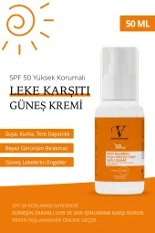 Vitanova Leke Karşıtı SPF 50+ Tüm Ciltler İçin Yüksek Korumalı Nemlendirici Güneş Kremi 50 ML - 3