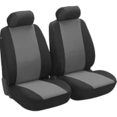 Kangoo Panel Van Ön İki Koltuk Oto Kılıfı Siyah Gri - 1