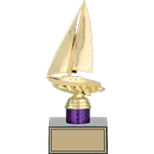 ODAK KUPA - Figürlü Kupalar - Yelken Figürlü Kupalar FG-002 C - 23 cm - 1