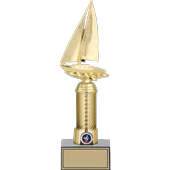 ODAK KUPA - Figürlü Kupalar - Yelken Figürlü Kupalar FG-008 C - 32 cm - 1