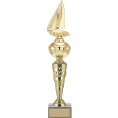 ODAK KUPA - Figürlü Kupalar - Yelken Figürlü Kupalar FG-075 B - 52 cm - 1