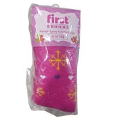 FİRST KAR TANESİ DESENLİ KIZ ÇOCUK HAVLU KİLOTLU ÇORAP - 2