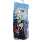 FİRST MÜZİSYEN FARE DESENLİ UNISEX ÇOCUK HAVLU KİLOTLU ÇORAP - 1