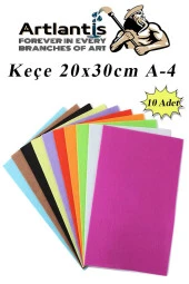 Anaokulu Etkinlik Seti 10 lu 1 Paket Okul Öncesi Gelişim Seti Eva Keçe Oynar Göz Krapon Ponpon Elişi Kağıdı Fon Kartonu - 6