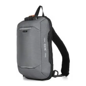 ÇÇS 31301 Omuz Askılı Çapraz Sırt ve Göğüs Çantası Gri thumbnail 1