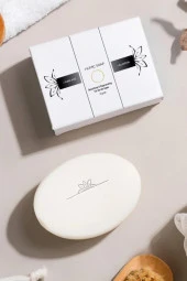 Premium Doğal Kuru Cilt Tipleri İçin Arındıcırı & Yenileyici Humic Acid Sabun 115GR - 1