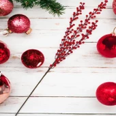 Yılbaşı Yeniyıl Dekorasyonu Kokina Yılbaşı Çiçeği Dal 85cm Yılbaşı Dekorasyonu Süsleri - 1