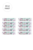 Büyük Boy Çöp Torbası 65 x 80 cm 10 Lu Rulo x 10 Paket = 100 Adet (Mavi) - 1