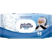 Familia Islak Havlu Mendil Mineralin İyiliği 90 Yaprak Plastik Kapaklı Tekli Pk - 1