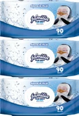 Familia Islak Havlu Mendil Mineralin İyiliği 90 Yaprak Plastik Kapaklı 3 Lü Set 270 Yaprak - 1