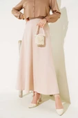 Basic Kloş Etek Bej thumbnail 2
