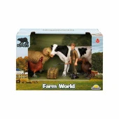 Çiftlik Hayvanları Seti İnek ve Koç - 1