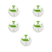 Roll-Up Nature Ekolojik Karton Kağıt Tek Kullanımlık 3 Bölmeli Tabak - 26 Cm. - 50 Adetlik 5 Paket thumbnail 1