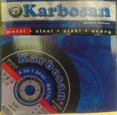Karbosan Metal Kesme Taşı DÜZ 230 x 3.0 x 22 A 36 T - 1 Adet - 1