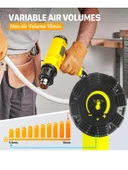 Germany Style GRM9011 Sıcak Hava Tabancası Bakır Sargılı 2000 Watt Hem Sıcak Hem Soğuk - 4