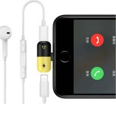 Lightning Kulaklık Şarj Çevirici Dönüştürücü Adaptör thumbnail 4