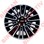 2019 SONRASI EGEA URBAN 16" RENKLİ 4 ADET ÇELİK JANT GÖRÜNÜMLÜ JANT KAPAĞI - 2