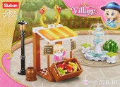 Sluban Girls Dream Village Supermarket - 1