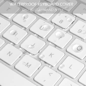 Apple Magic Keyboard 3 A2520 Numerik Türkçe Q Klavye Koruyucu – Şeffaf Ultra İnce Silikon thumbnail 4