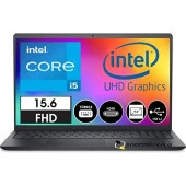 Dell 3520 Intel Core I5 1235U 12 8GB 1TB+512GB SSD 15.6 Full Hd 120HZ W11H I352024052009U Çanta Hediyeli -Snertech thumbnail 2