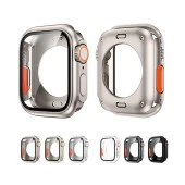 BİNANO APPLE WATCH 45MM ULTRA DÖNÜŞTÜRÜCÜ KIRMIZI - 2