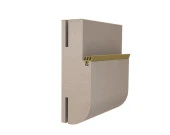 Contacall Ahşap Kapı Fitili Ahşap Kapı Contası Kahverengi 25 Metre Ortadan Trınaklı thumbnail 3