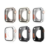 BİNANO APPLE WATCH 40MM ULTRA DÖNÜŞTÜRÜCÜ KIRMIZI KASA VE EKRAN KORUYUCU - 3