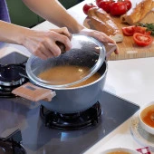 Schafer Fiesta Seramik Derin Tencere 20 Cm-Siyah thumbnail 4