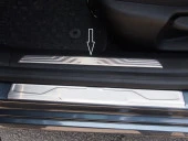 MEGANE 4 İç Kapı Eşiği 2 Parça  Paslanmaz Çelik 2016 > - 2