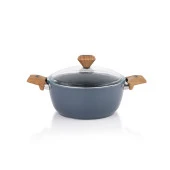 Schafer Fiesta Seramik Derin Tencere 24 Cm-Siyah - 1